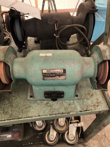 両頭グラインダー 日立_画像1