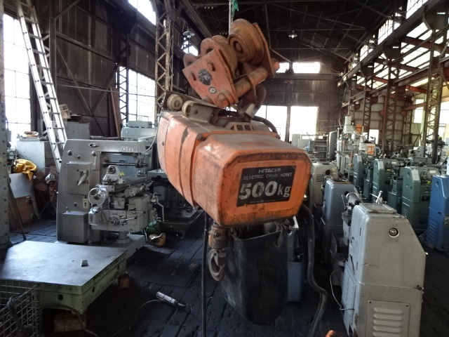 0,5Tホイスト 日立_画像1