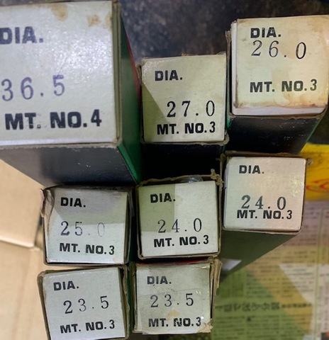 MATSUOKA・USSR.鉄工用テーパーシャンクドリル ツイストドリル_画像3