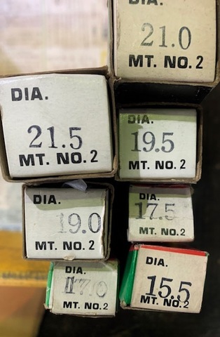 MATSUOKA・USSR.鉄工用テーパーシャンクドリル ツイストドリル_画像4