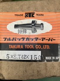 フルバックカッターアーバー TAKURA TOOL 5×S,T42×150