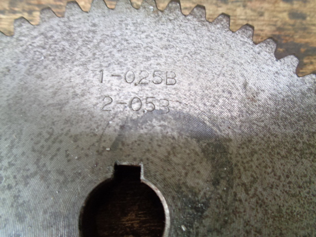 タッピング盤用替えギヤー 吉良 KTV-2-0.5_画像3