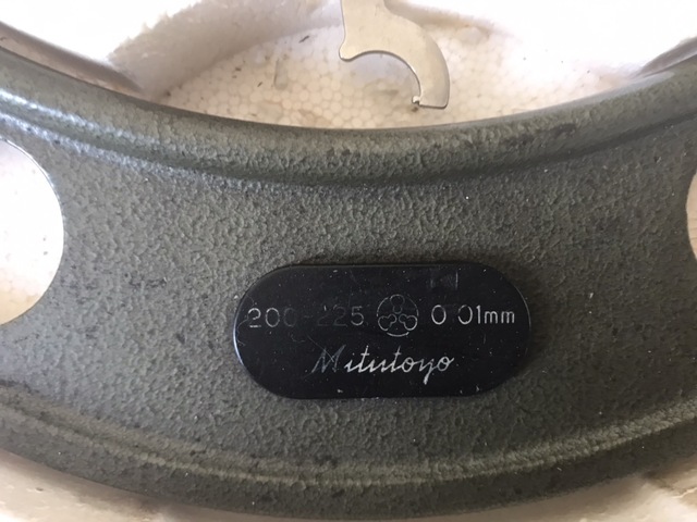 マイクロメータ ミツトヨ OM-225_画像2